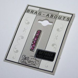 Brag abouts Silver Pendant NWT October